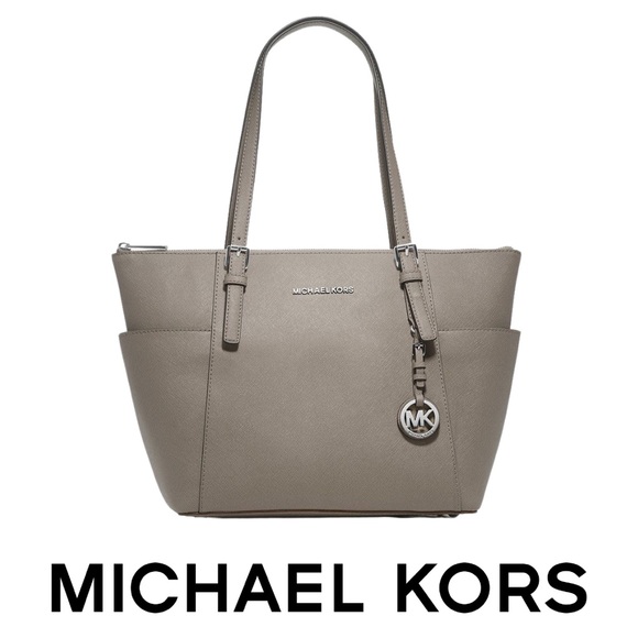 Jet Set Leather Tote - Picture 1 of 16